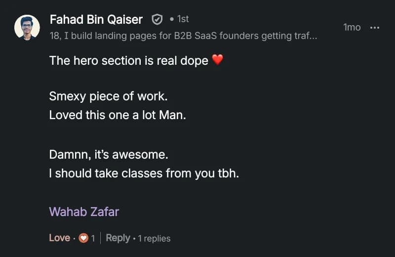 Review from Fahad